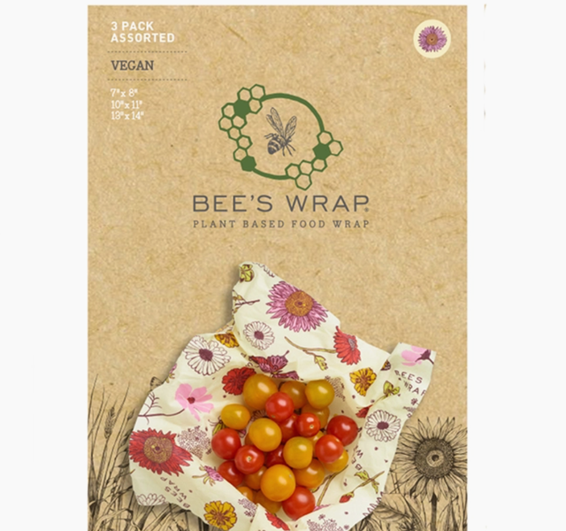 Redecker Bees Wrap in PINK BLOSSOM